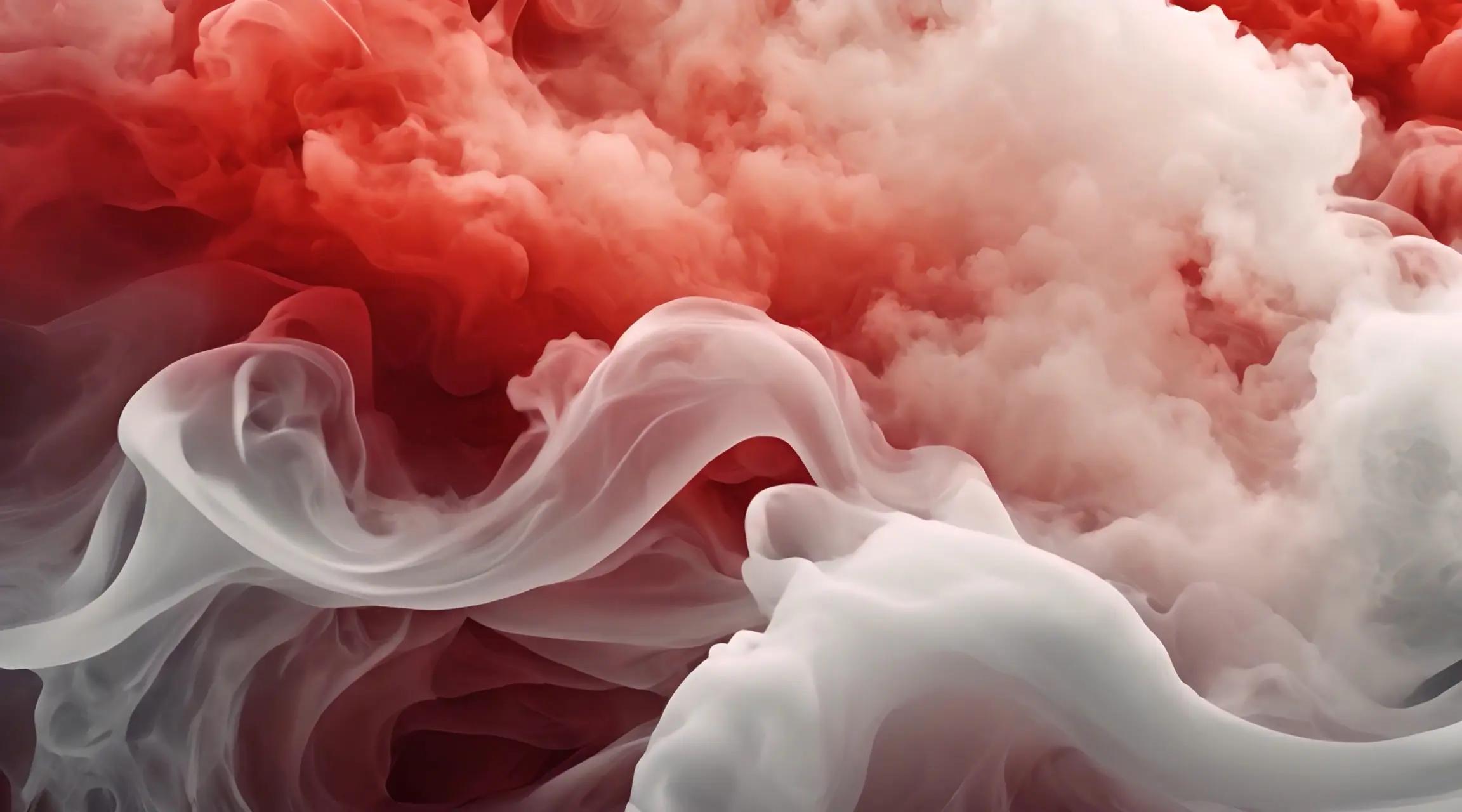 Red And White Smoke Effect Video Background